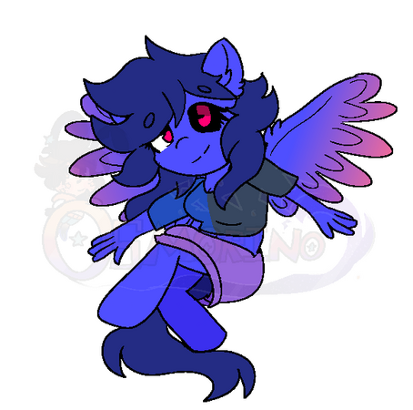 Berry Blue Chibi